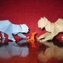 Playing Cats - Origami