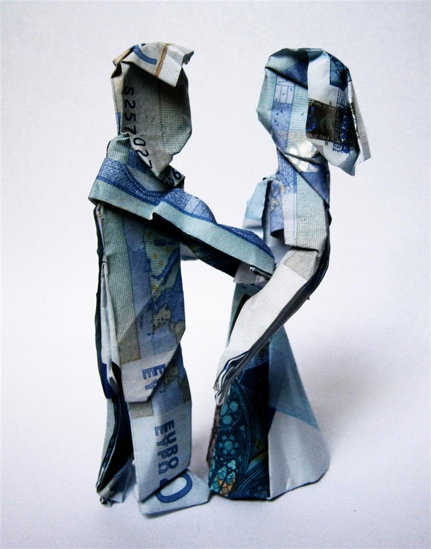 Money Wedding Origami By Mitanei On DeviantArt money-wedding-origami-by-mitanei-on-deviantart