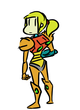 Simple Samus Small Samus by MaximumSpazzitude on DeviantArt