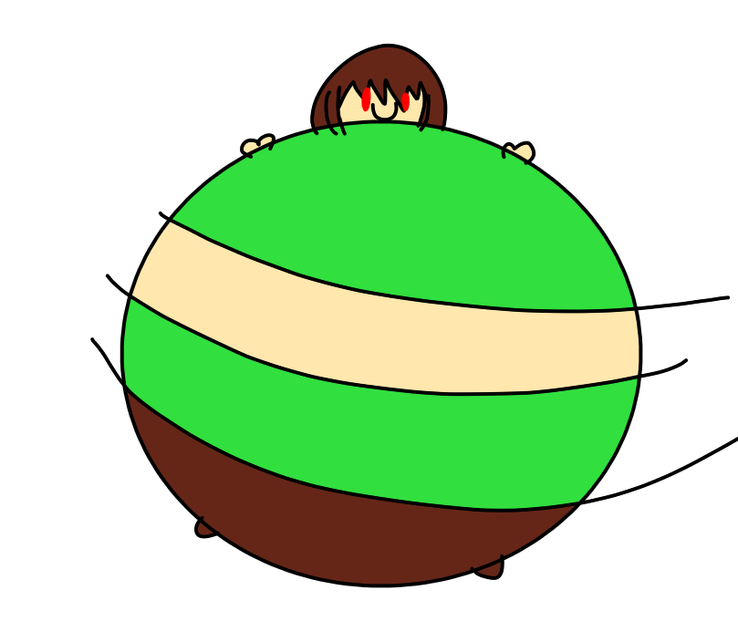 Chara Inflate Inflated Chara by GetYeeted420 on DeviantArt