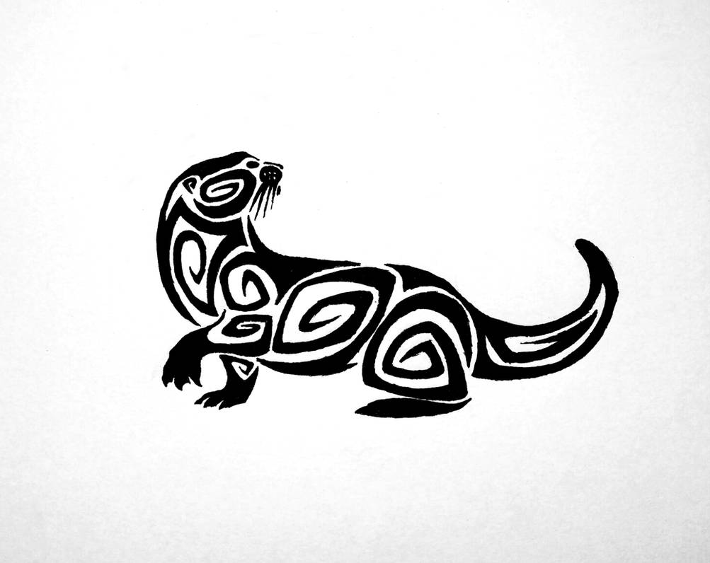 Otter Tribal by Urstryx on DeviantArt