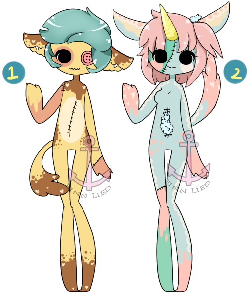 Stitch'ems: Open Anthro Adopts [CLOSED]