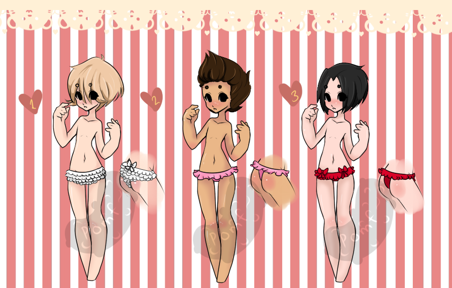 LoliBoys: Frilly Panties! CLOSED by 8BitSnake on DeviantArt