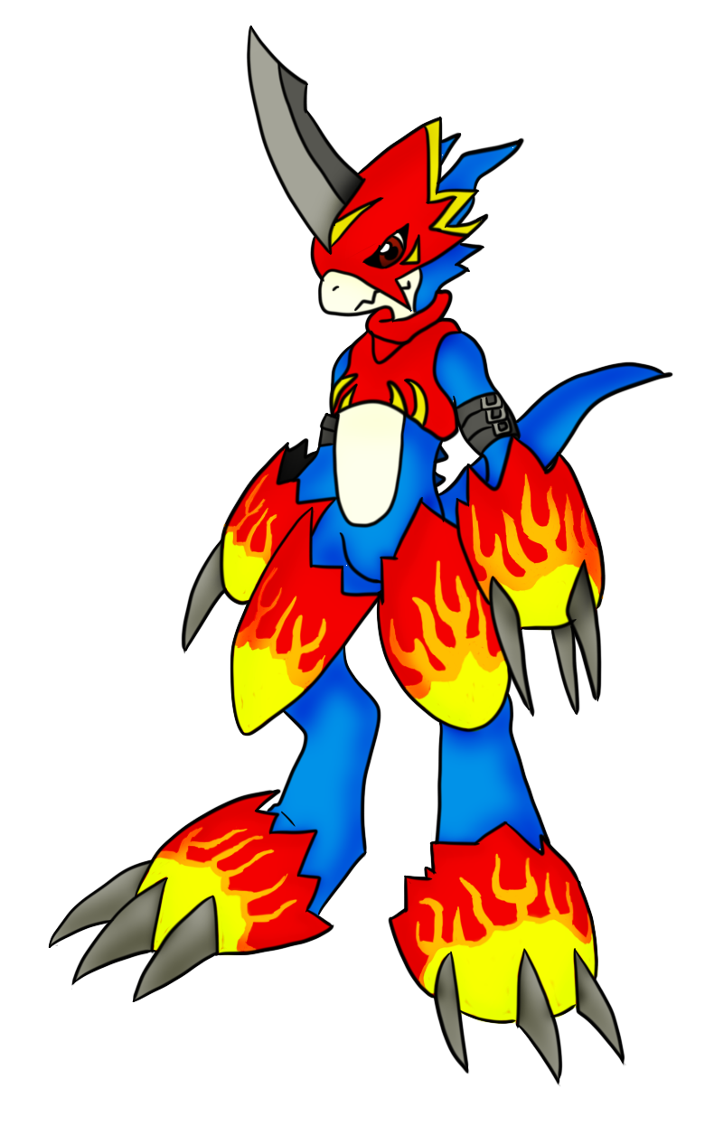Flamedron Flamedramon by kid3001 on DeviantArt