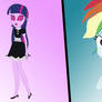 Rainbow dash Hypnotizes Twilight Sparkle