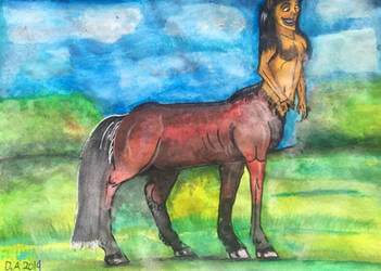 Draw a Centaur Day: Damala