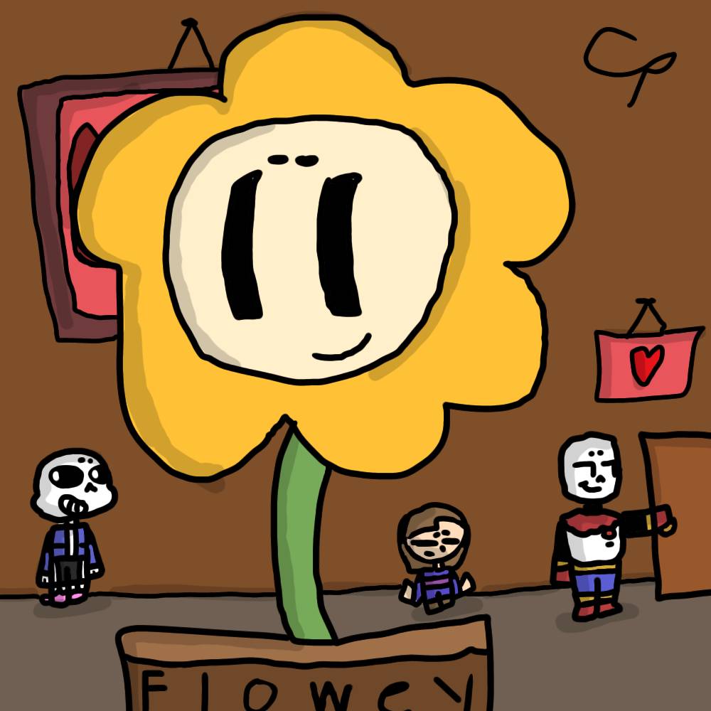 Undertale Flowy Undertale Flowey the flower by dailygachameow on DeviantArt