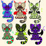 35 POINT CAT ADOPT. (I'm keeping the 2 one!)