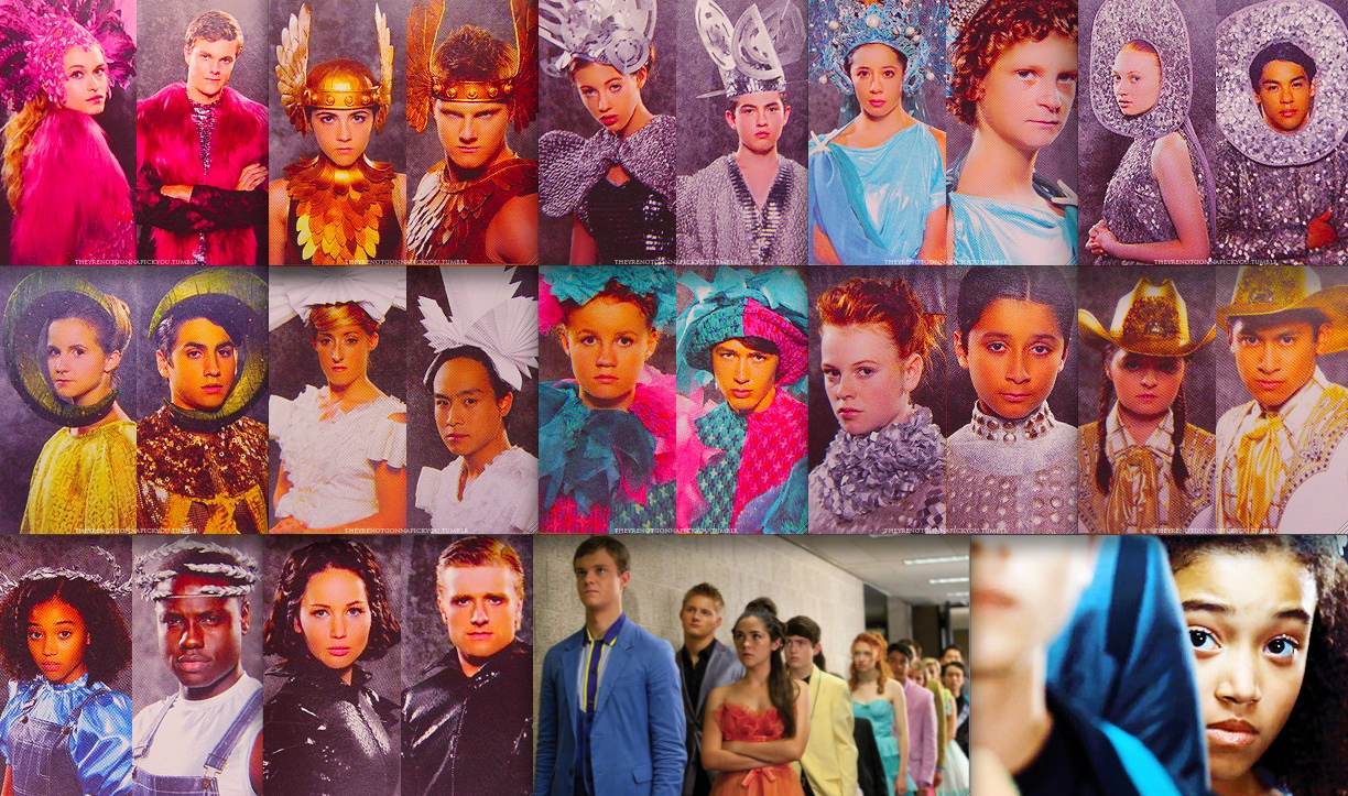 The Hunger Games Tributes Wallpaper