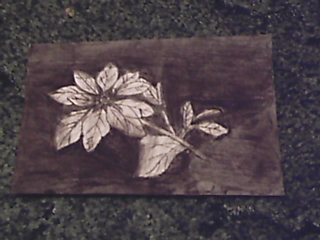 Charcoal Flower