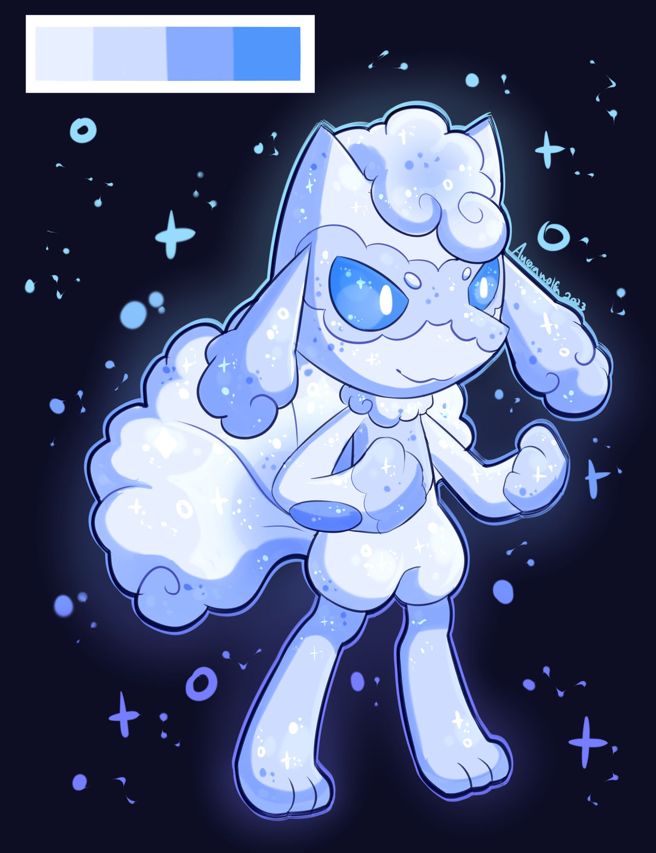 Riolu Vulpix Adopt (SOLD) by AuroraWalrein on DeviantArt