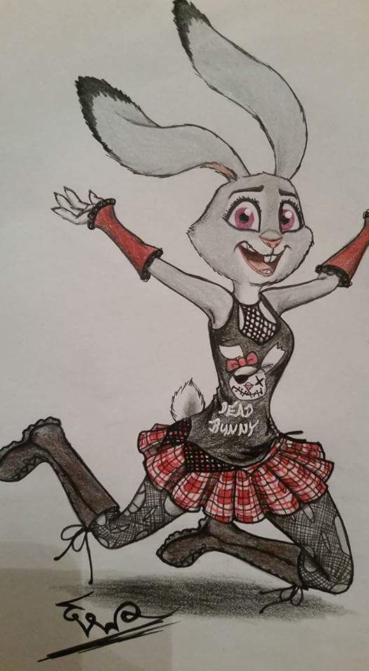 Metal bunny