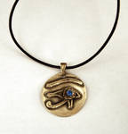 Eye of Horus Pendant by SLiCkDesigns