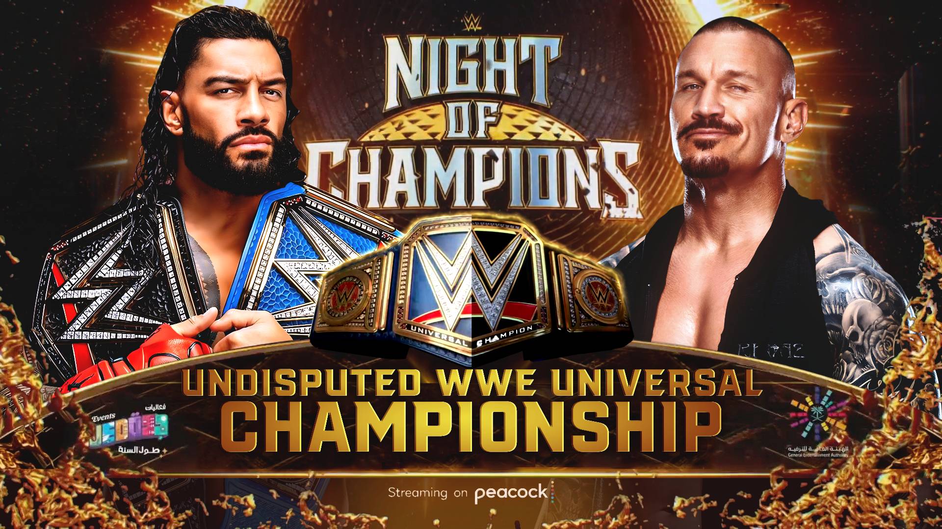 WWE NIGHT OF CHAMPIONS 2023 REMAKE MATCH CARD by Yael02 on DeviantArt