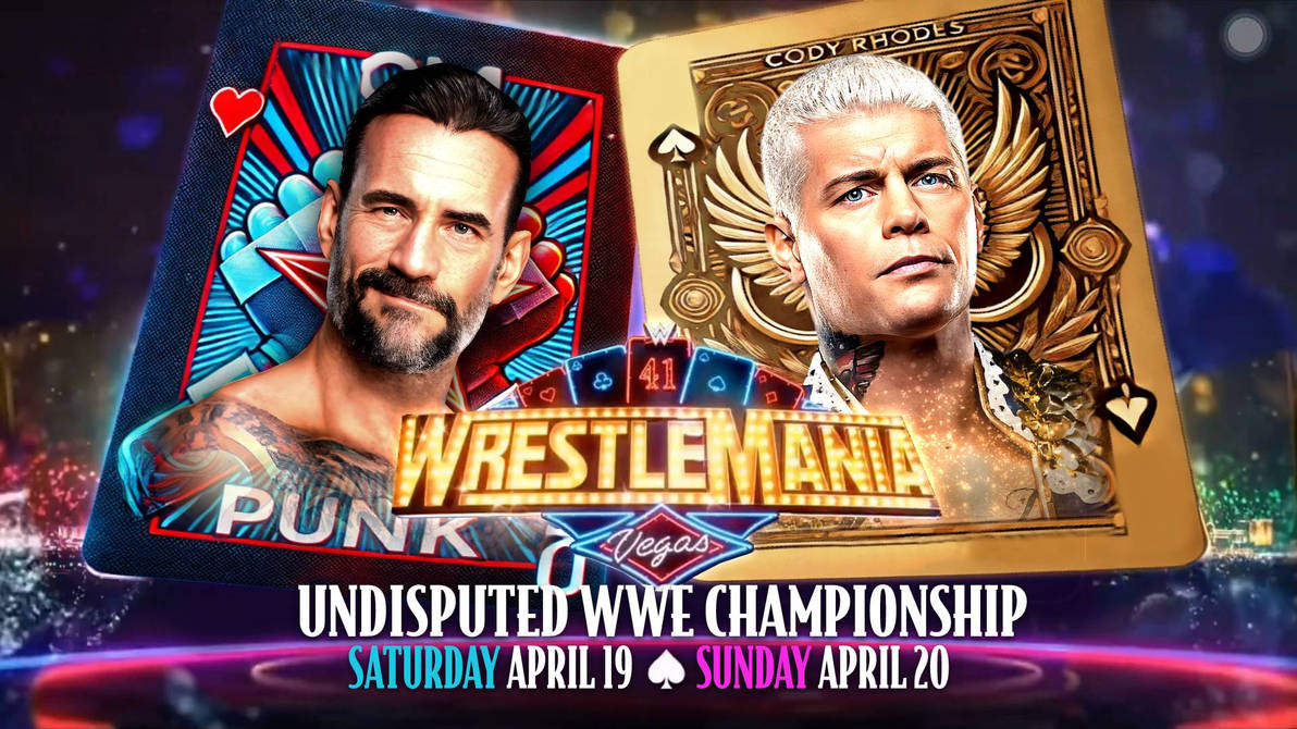 WRESTLEMANIA 41 REMAKE MATCH CARD 2025 By Yael by Yael02 on DeviantArt