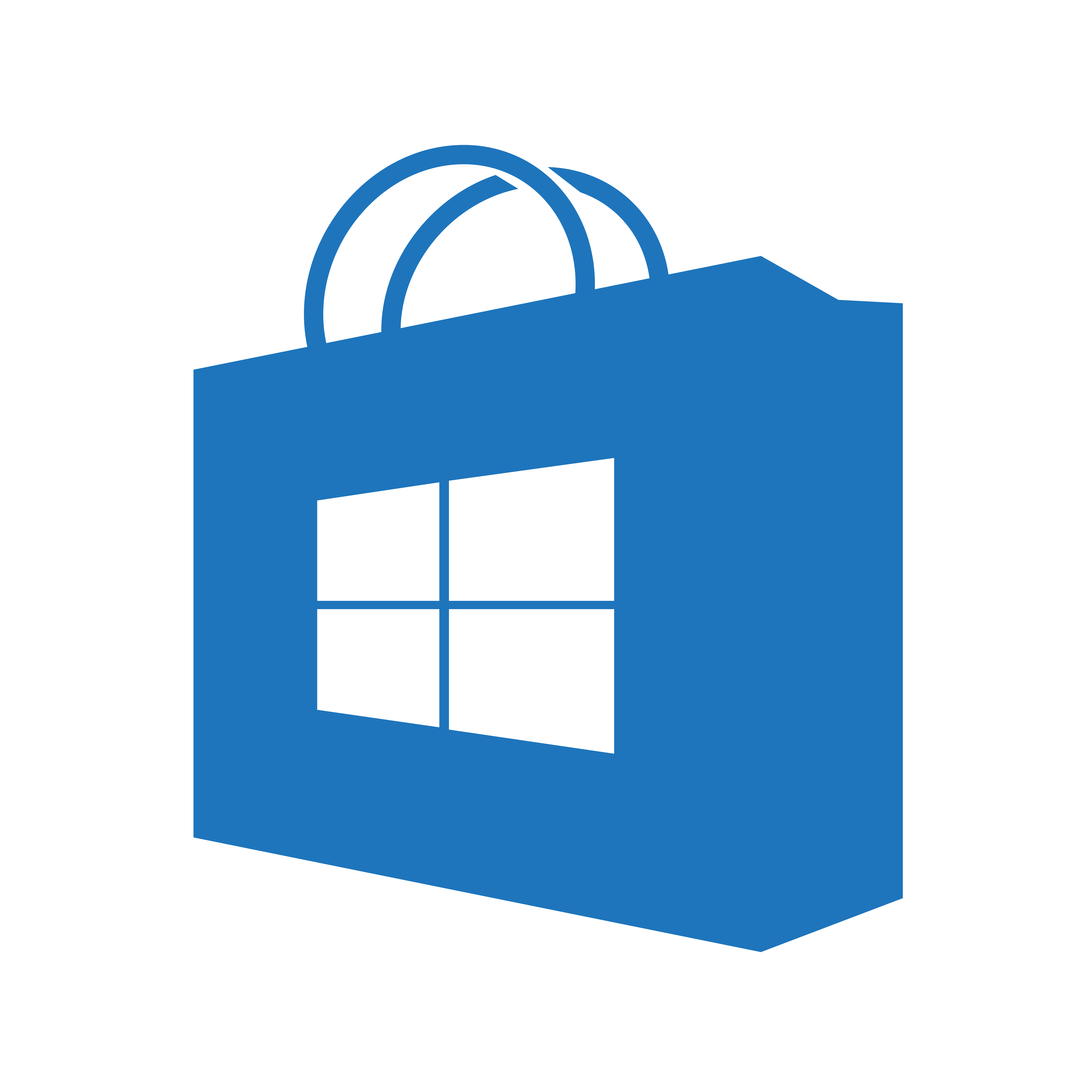 Windows Store icon (transparent/blue) (homemade) by bannax1994 on ...