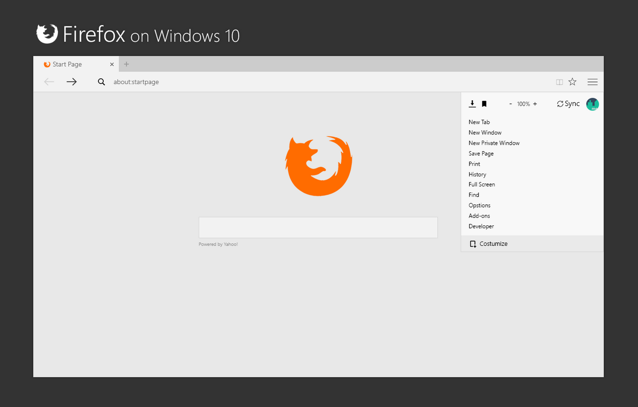 Firefox Windows 10