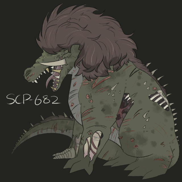 SCP-682 by BreakerBreaker-AR on DeviantArt