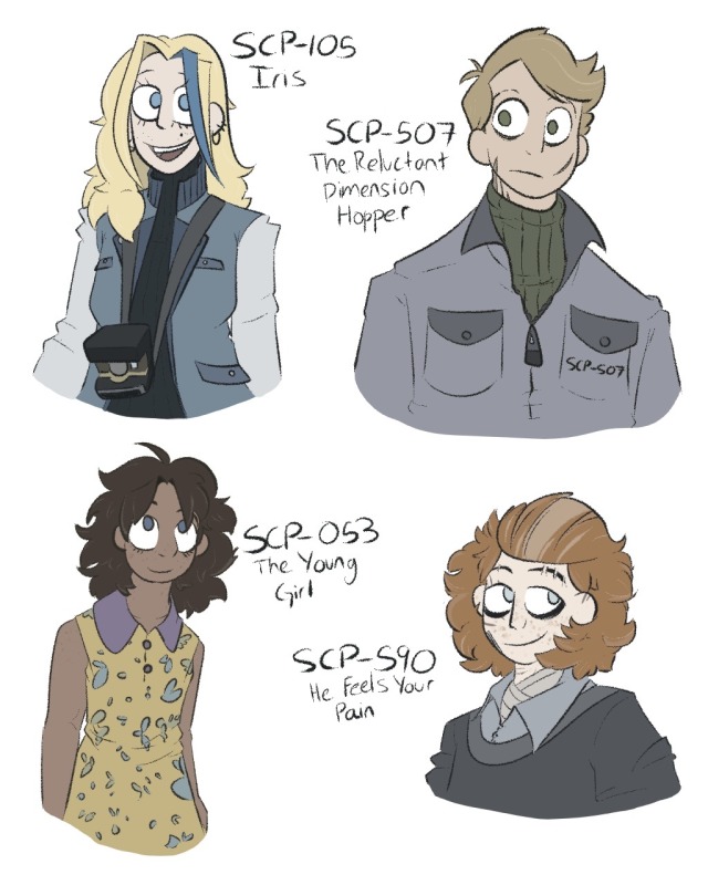 Some Various Humanoid SCPs 1/2 by BreakerBreaker-AR on DeviantArt