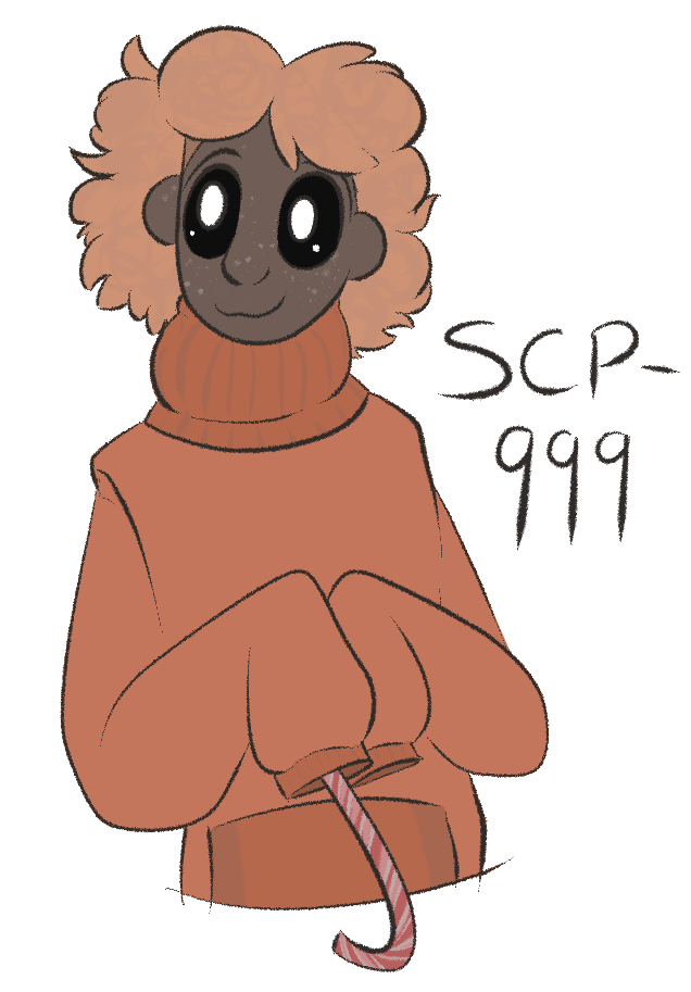 SCP-999 human and 'monster' form by FreyaTheFox666 on DeviantArt