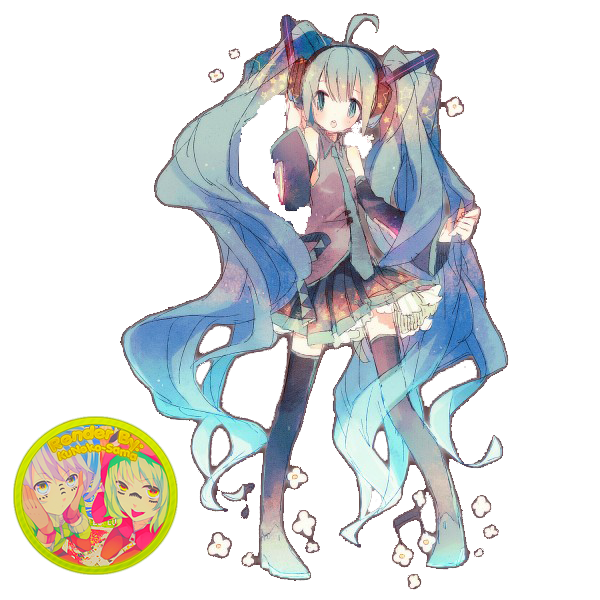 Hatsune Miku Render.