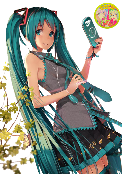 Hatsune Miku Render.