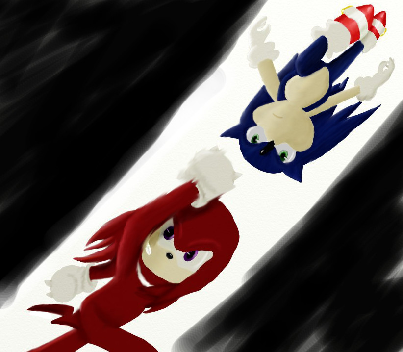 Sonic vs Knuckles (with BG)