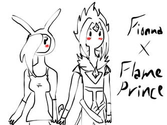 Fionna x Fire Prince