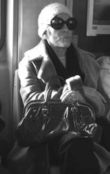 Woman on Subway.