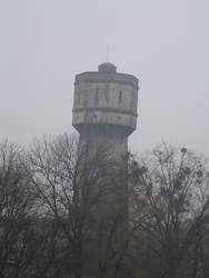 Tower in the fog