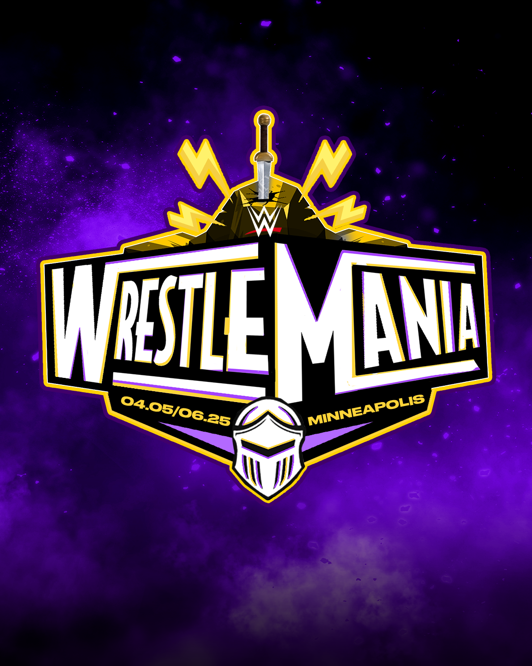Custom Wrestlemania 41 Logo By WWGFX On DeviantArt