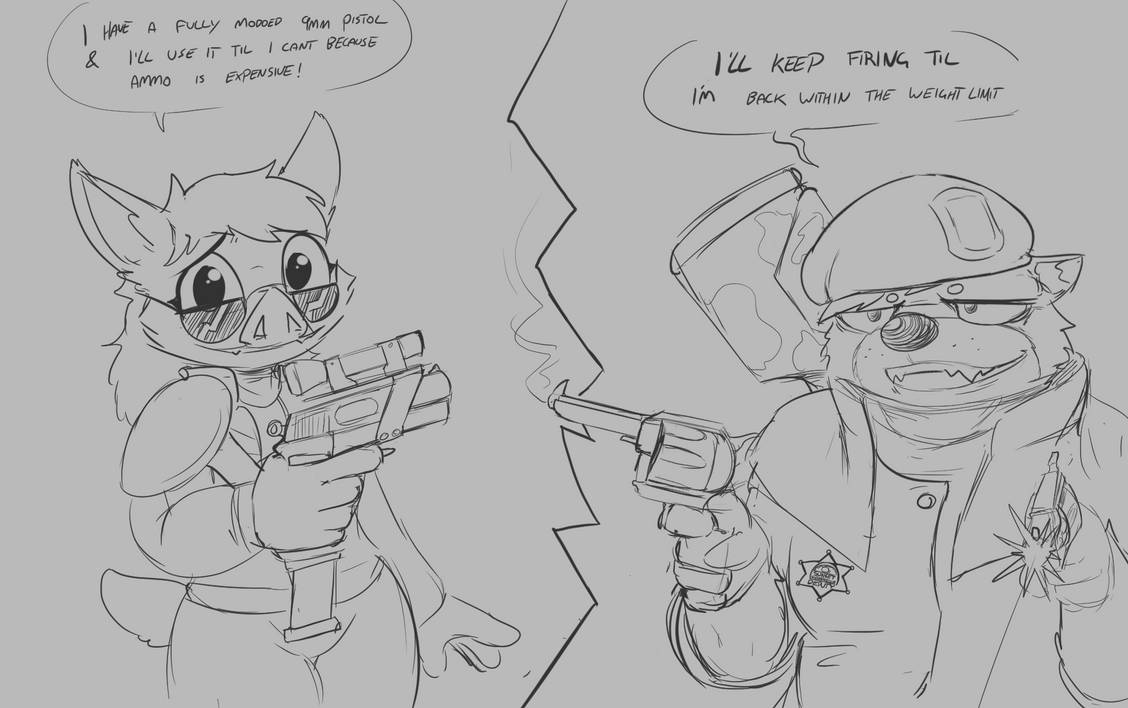 Dagby Deviantart new vegas playstyles Dagny vs Alex by EvergreenPlate on DeviantArt