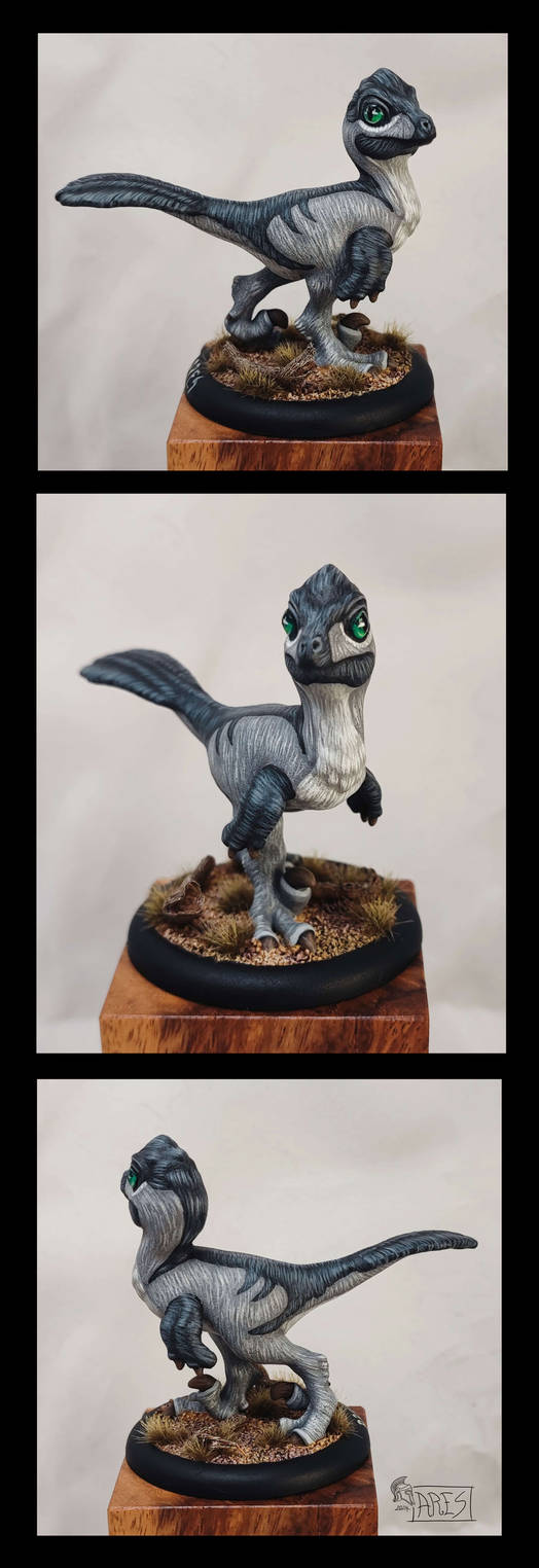 Raptor Miniature by Vahilor on DeviantArt