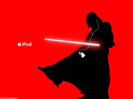 Darth Vader iPod ad