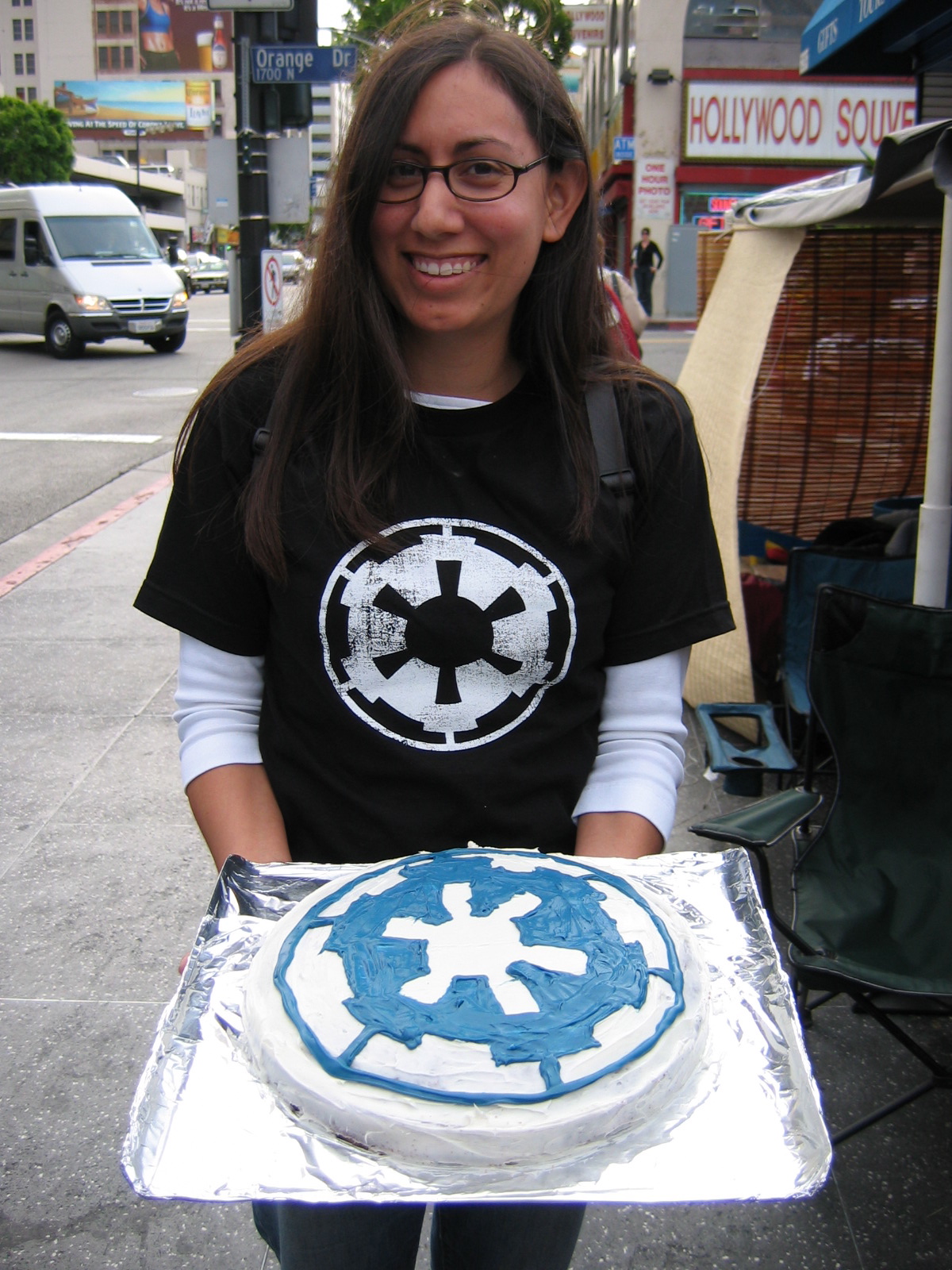 Imperial Symbol Cake