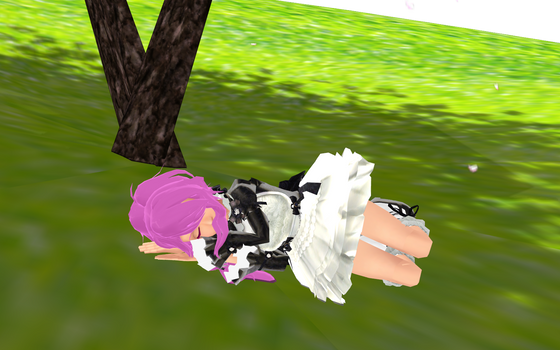 Sleep in the forest (MMD)