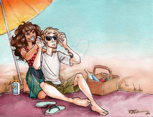 Summer Holidays [Dramione]