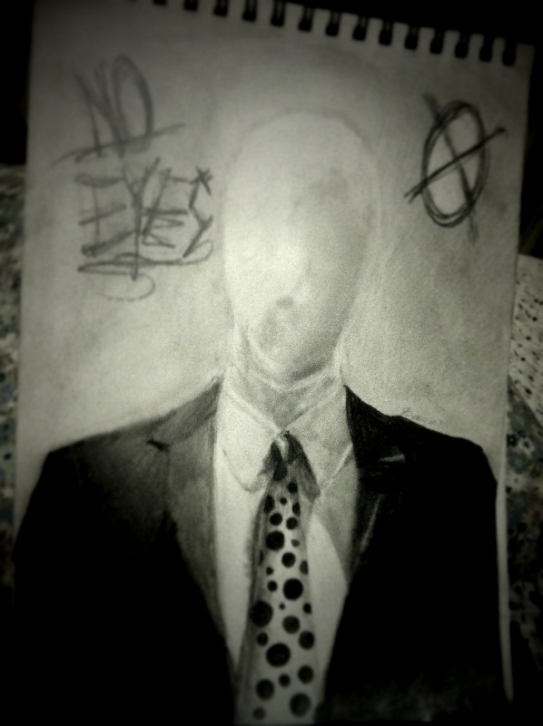 Casual Tie Slenderman