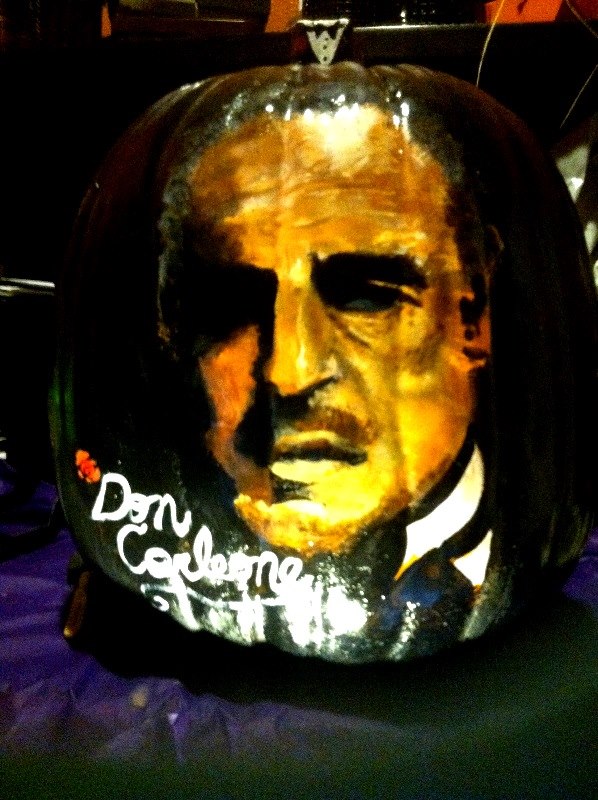 Don Corleone Pumpkin