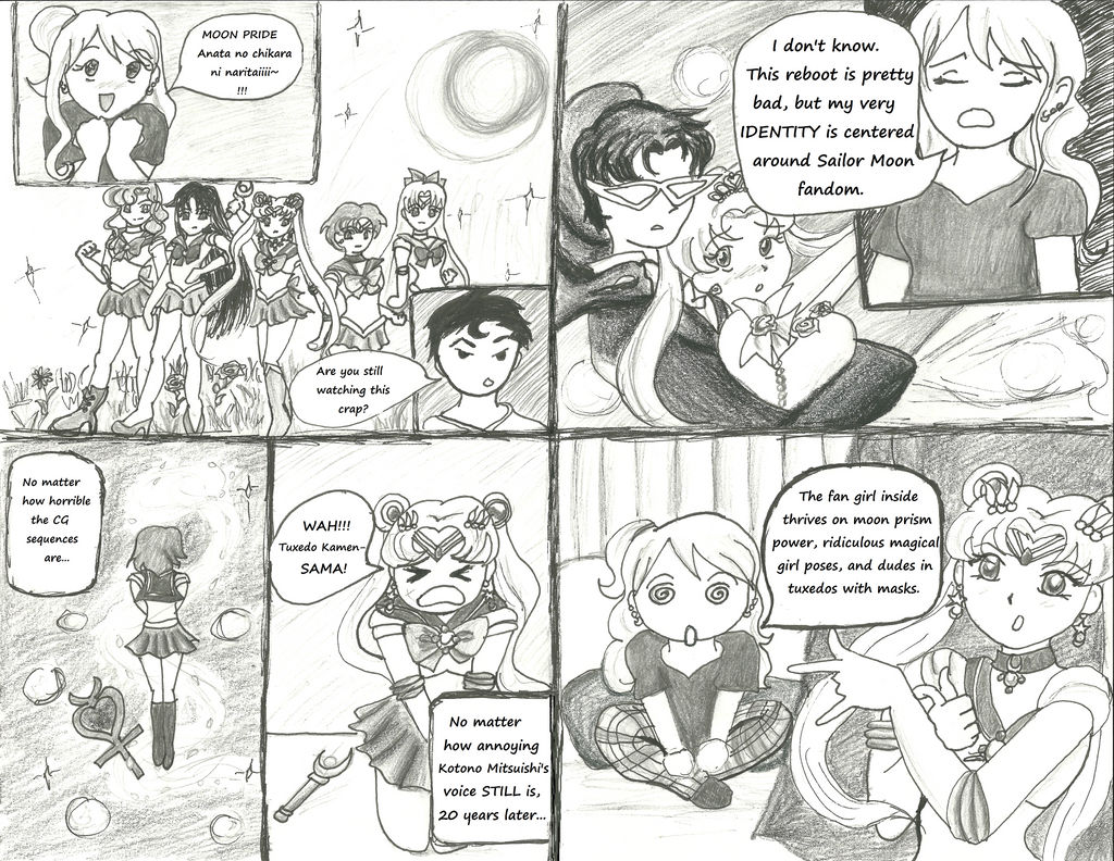 Fandom Logic (Sailor Moon Crystal Comic)