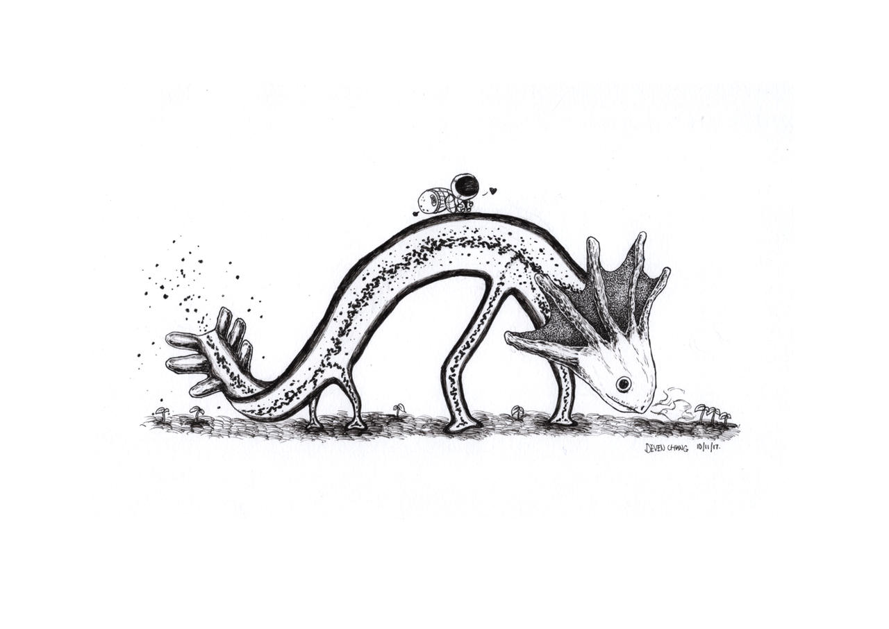 Creature design by DevenchangArt on DeviantArt