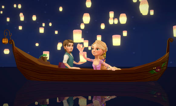 Disney's Tangled fan art (featuring Rapunzel)