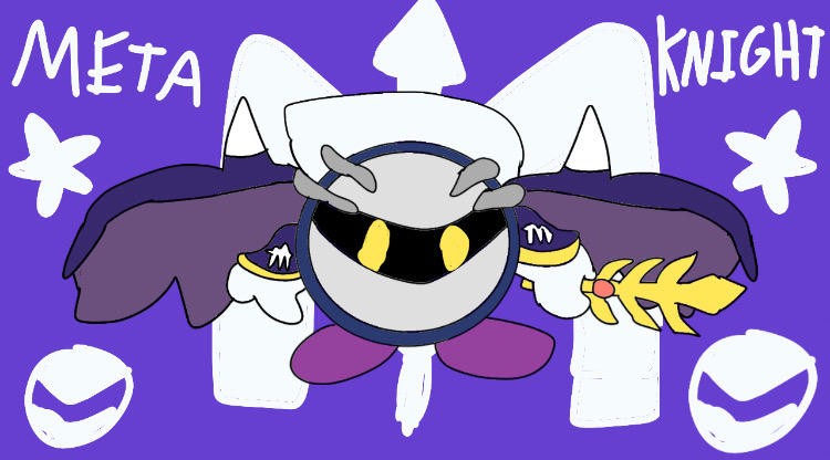 Meta Knight (My Style) by SnowSugarDashie on DeviantArt