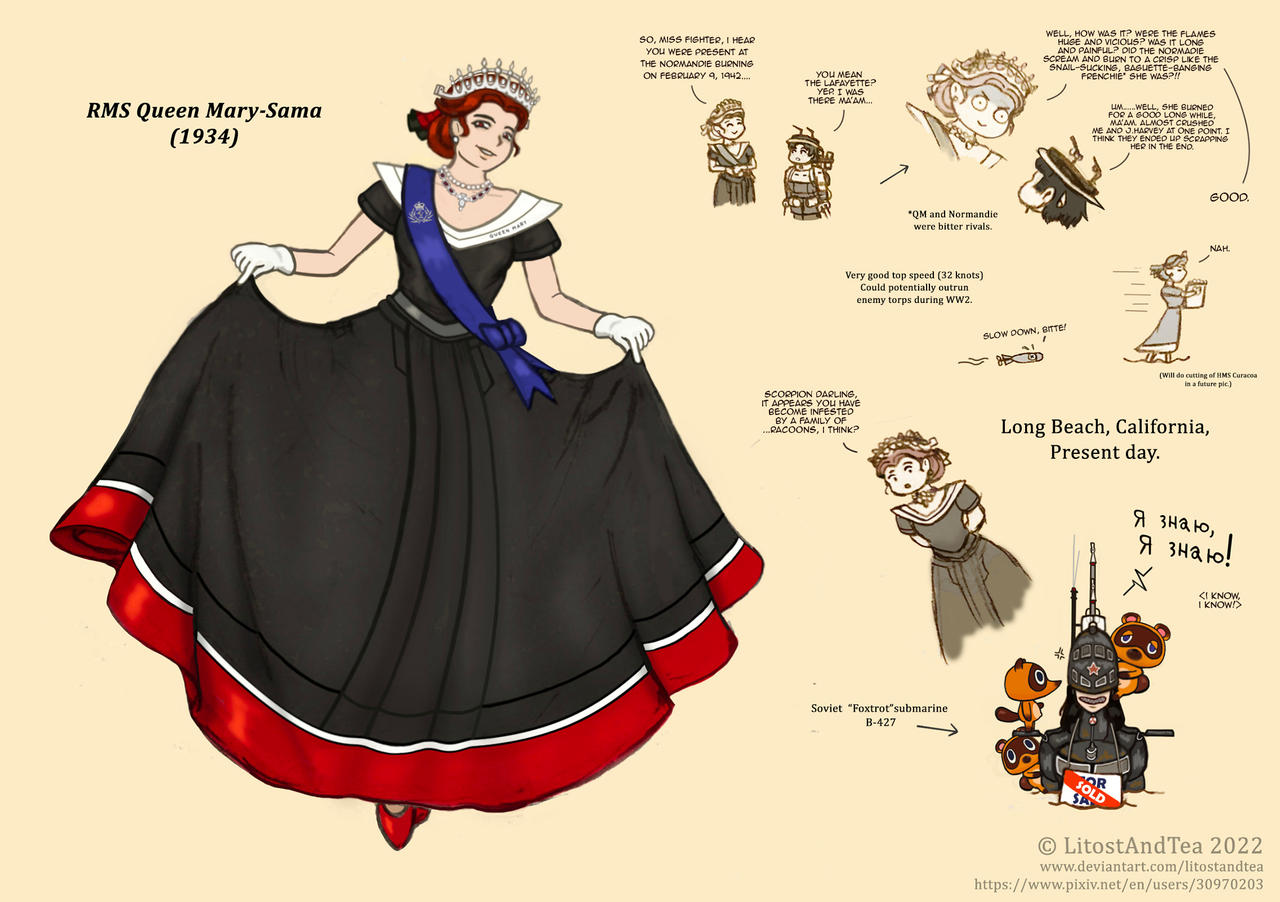 RMS.Queen-Mary-Sama by LitostAndTea on DeviantArt