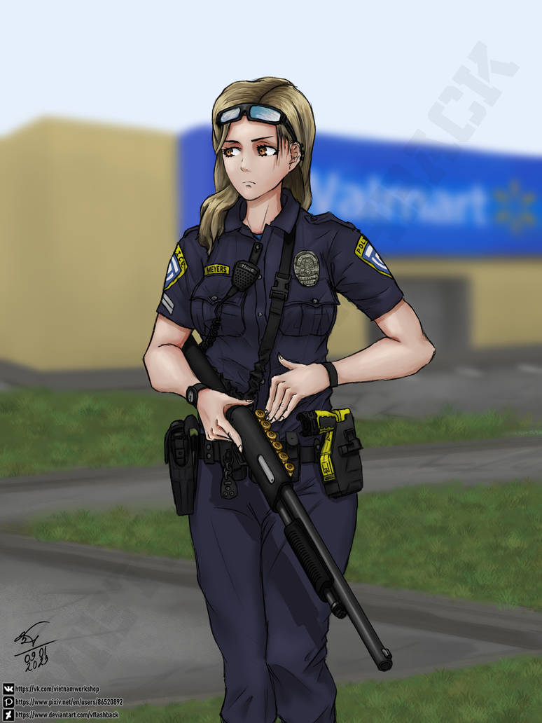 Police Officer Meyers by VFlashback on DeviantArt