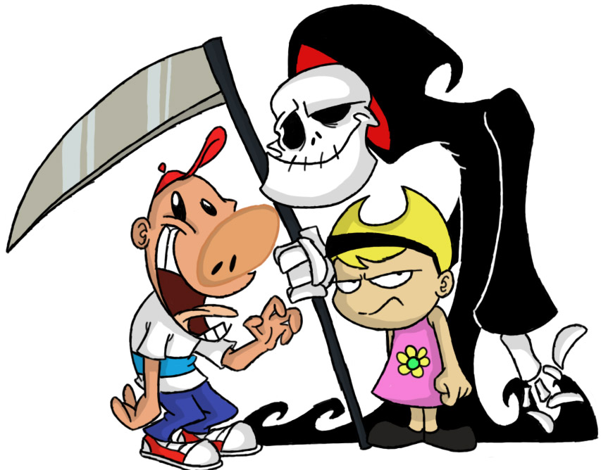 Billy Mandy y Puro Hueso by WinterFreak on DeviantArt Billy Mandy y Puro Hueso by WinterFreak on DeviantArt