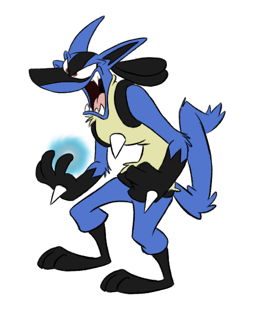 448 Shiny Lucario by UnusualPotato1872 on DeviantArt