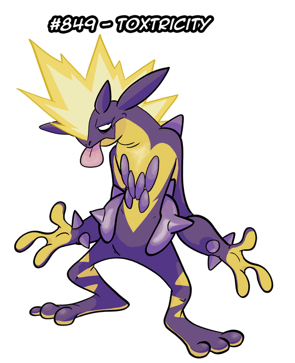 Normal Form Toxtricity 849 - Toxtricity by Winter-Freak on DeviantArt