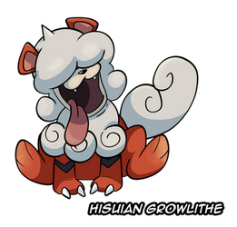 Hisuian Growlithe