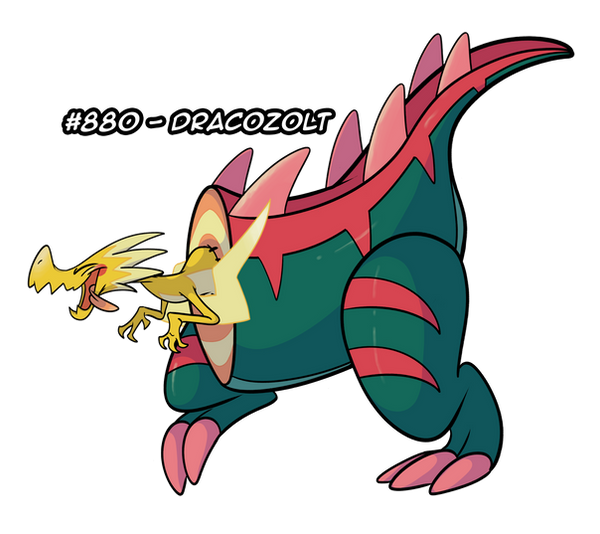 Dracozolt - #880 -  Pokédex